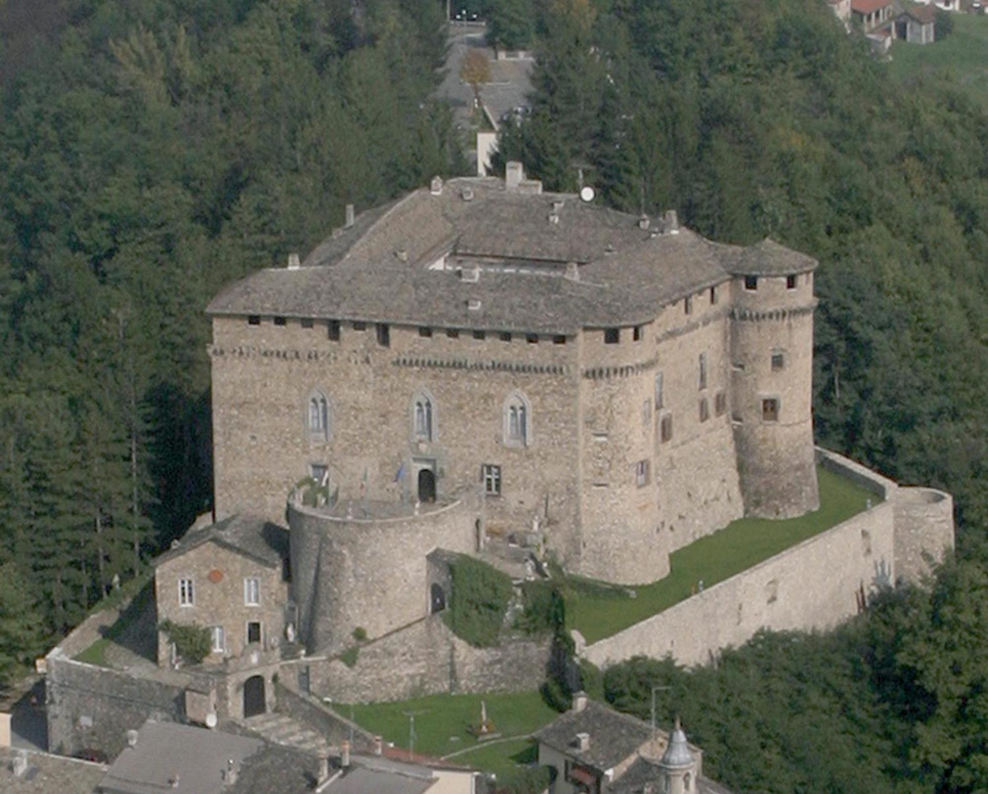 Castello Di Compiano Hotel Relais Museum Esterno foto